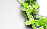 pic for Green Abstract 3D Art 